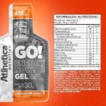 Atlhetica Nutrition GO ENERGY NOW GEL (10 sachês de 30g) Laranja com Acerola, Cor: Multicolorido. - Imagem 2
