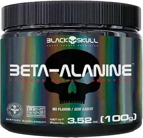 Beta-Alanine-100g-Black-Skull-Black-Skull.jpg Beta Alanine (100g) - Black Skull, Black Skull - Imagem 1