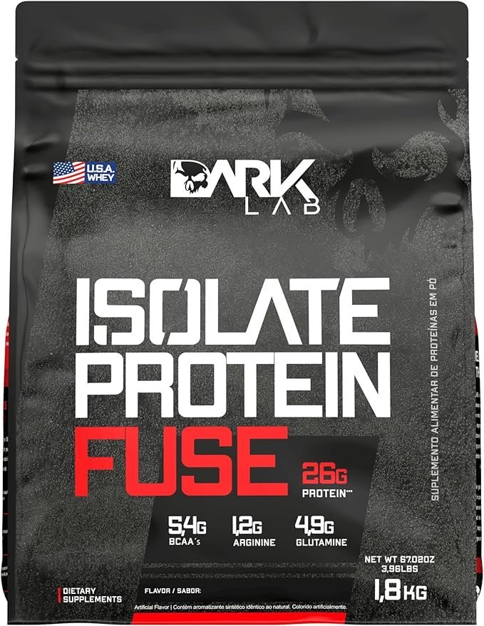 Isolate-Protein-Fuse-Dark-Lab-1.8Kg-Baunilha-Suporte-Muscular.jpg Isolate Protein Fuse Dark Lab, 1.8Kg, Baunilha, Suporte Muscular - Imagem 1