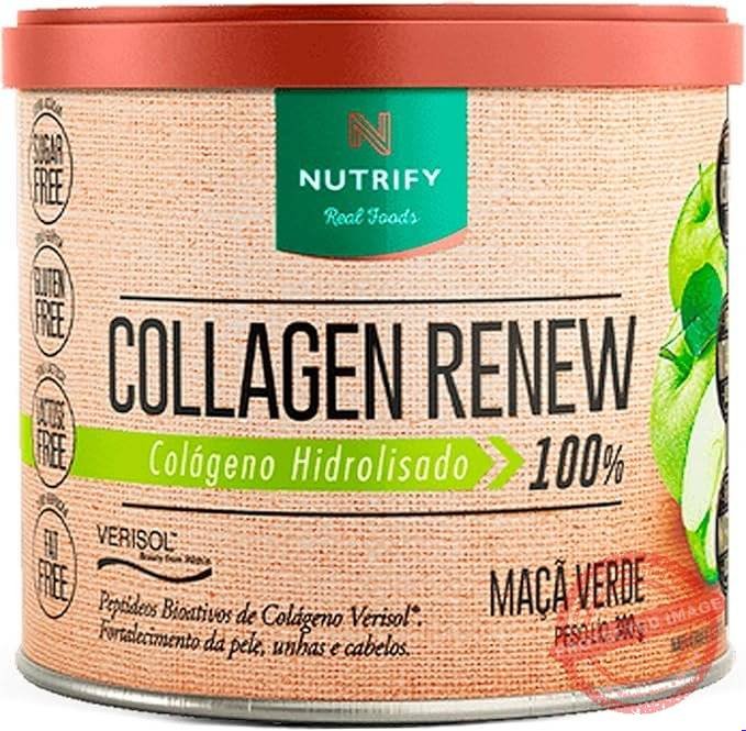 Nutrify-Colageno-Collagen-Renew-Verisol-300g-Maca-Verde-1.jpg Nutrify - Colágeno Collagen Renew Verisol - 300g - Maçã Verde - Imagem 1
