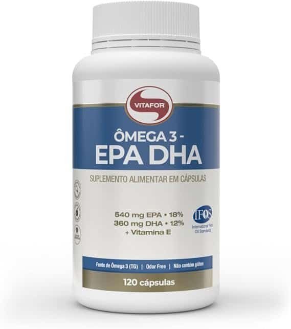 Vitafor-Omega-3-EPA-DHA-120-Capsulas.jpg Vitafor - Ômega 3 EPA DHA - 120 Cápsulas - Imagem 1