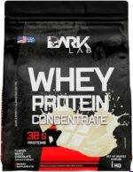 Whey Protein Concentrado Dark Lab, 1kg, Chocolate Branco, Ganho de Massa Muscular
